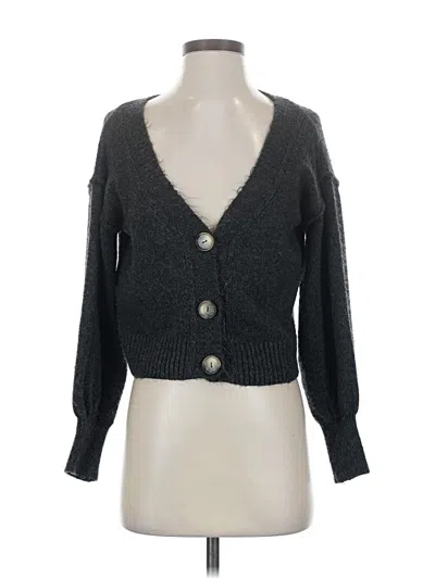 Pre-owned Topshop Cardigan Sweater In Gray