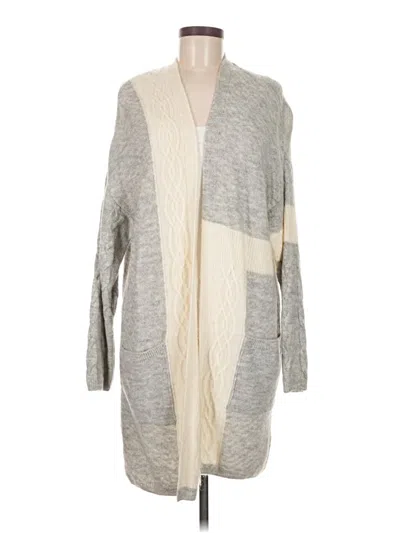 Pre-owned Topshop Cardigan Sweater In Gray