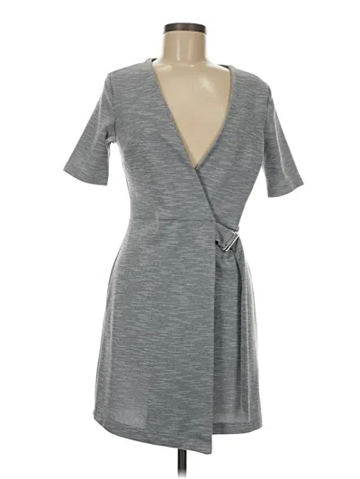 Pre-owned Topshop Cardigan Sweater In Gray