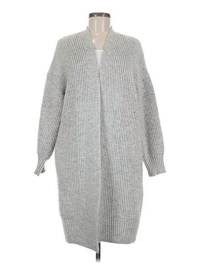 Pre-owned Topshop Cardigan Sweater In Gray