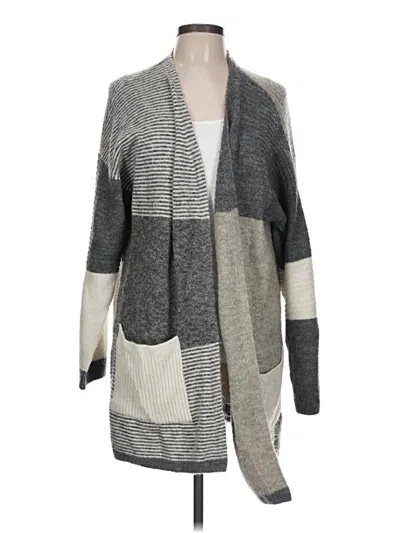 Pre-owned Topshop Cardigan Sweater In Gray