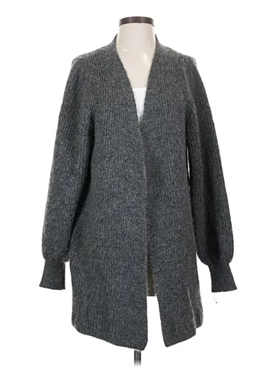 Pre-owned Topshop Cardigan Sweater In Gray