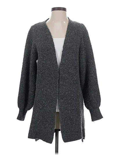 Pre-owned Topshop Cardigan Sweater In Gray