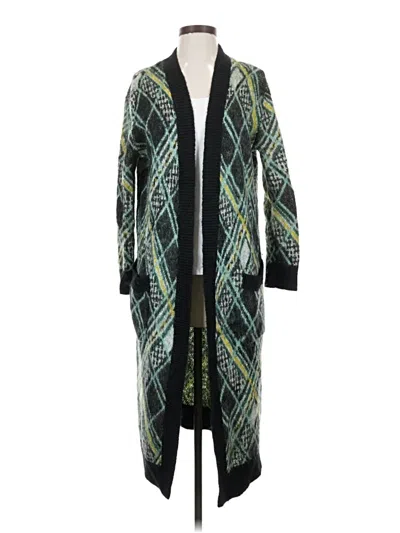 Pre-owned Topshop Cardigan Sweater In Green