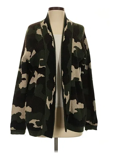 Pre-owned Topshop Cardigan Sweater In Green