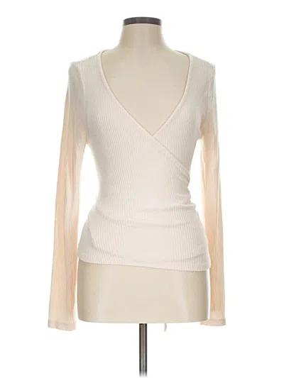 Pre-owned Topshop Cardigan Sweater In Ivory