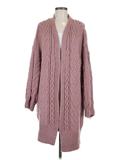 Pre-owned Topshop Cardigan Sweater In Pink