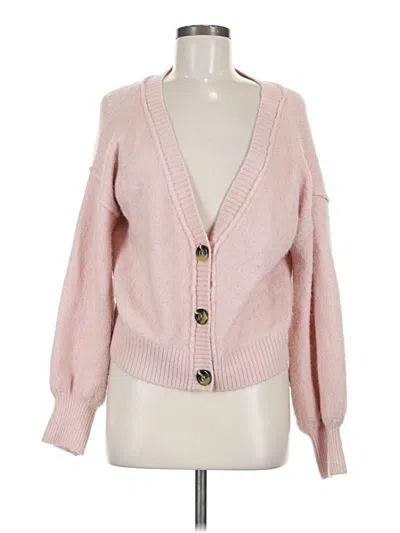 Pre-owned Topshop Cardigan Sweater In Pink