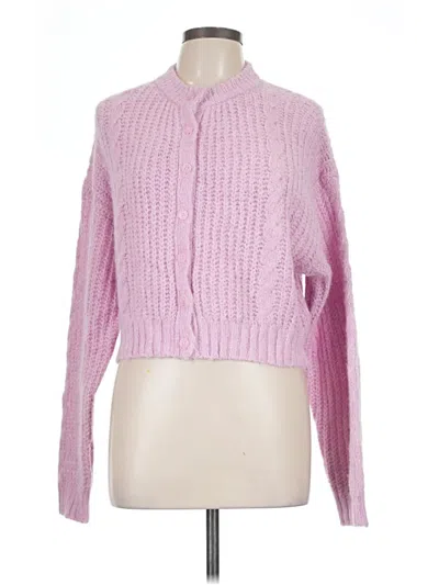 Pre-owned Topshop Cardigan Sweater In Pink