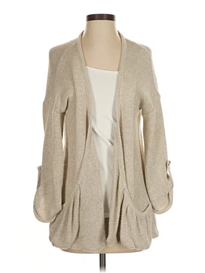 Pre-owned Topshop Cardigan Sweater In Tan