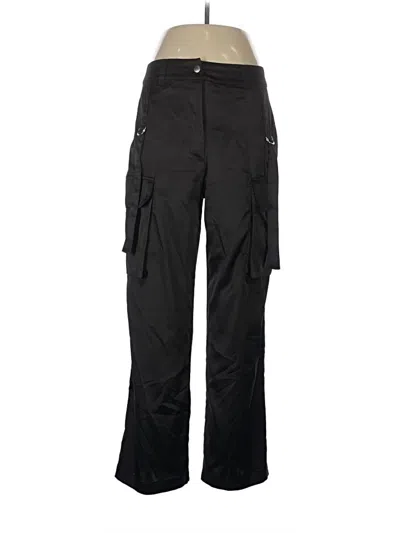 Pre-owned Topshop Cargo Pants In Black