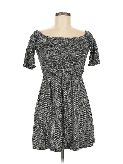 Pre-owned Topshop Casual Dress In Black