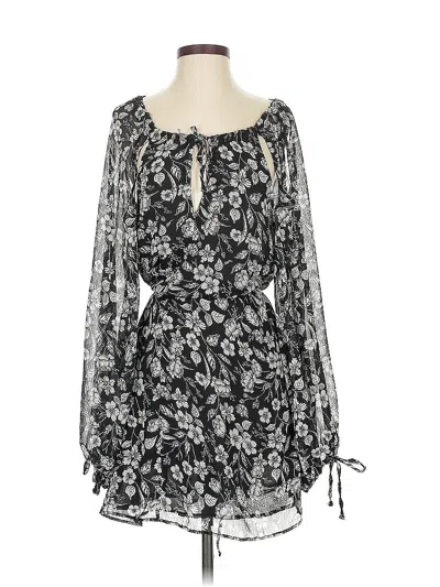 Pre-owned Topshop Casual Dress In Black