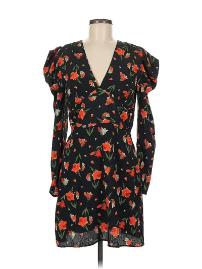 Pre-owned Topshop Casual Dress In Black