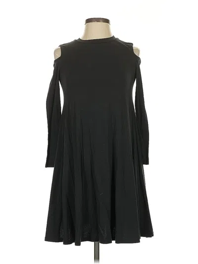 Pre-owned Topshop Casual Dress In Black