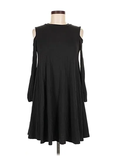 Pre-owned Topshop Casual Dress In Black