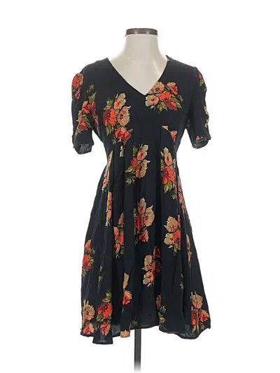 Pre-owned Topshop Casual Dress In Black