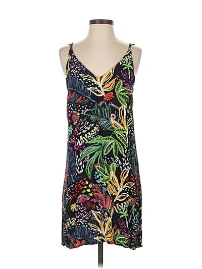 Pre-owned Topshop Casual Dress In Black