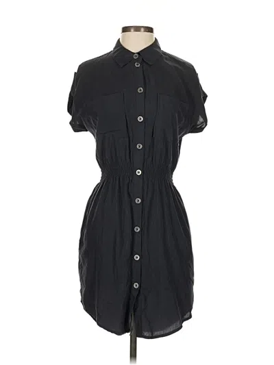 Pre-owned Topshop Casual Dress In Black