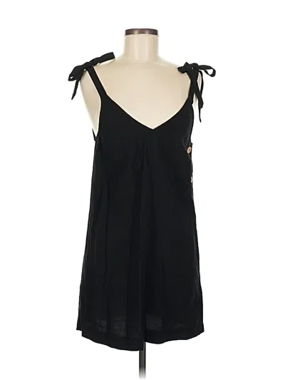 Pre-owned Topshop Casual Dress In Black