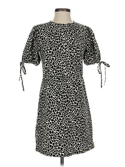 Pre-owned Topshop Casual Dress In Black