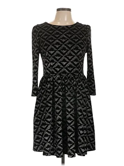 Pre-owned Topshop Casual Dress In Black