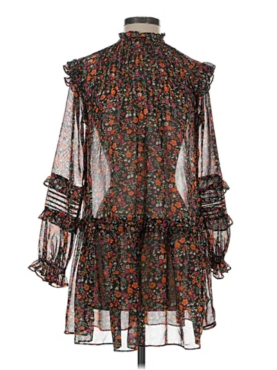 Pre-owned Topshop Casual Dress In Black