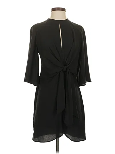 Pre-owned Topshop Casual Dress In Black