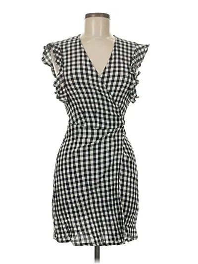 Pre-owned Topshop Casual Dress In Black