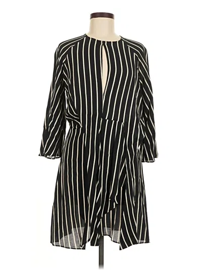 Pre-owned Topshop Casual Dress In Black