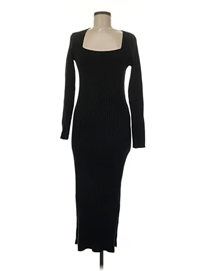 Pre-owned Topshop Casual Dress In Black