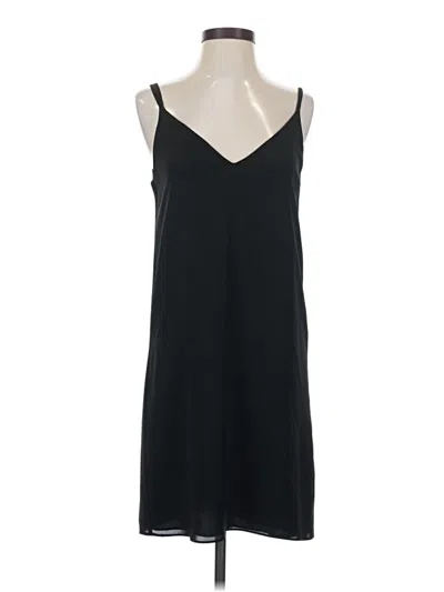 Pre-owned Topshop Casual Dress In Black