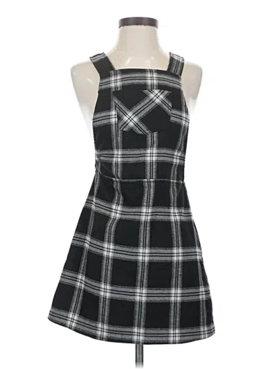 Pre-owned Topshop Casual Dress In Black