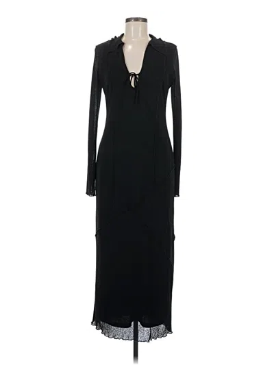 Pre-owned Topshop Casual Dress In Black