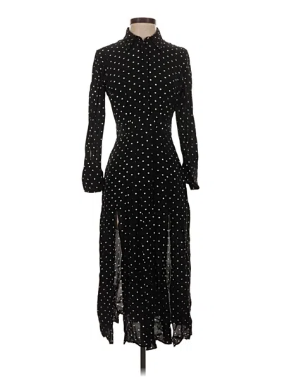 Pre-owned Topshop Casual Dress In Black