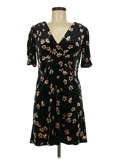 Pre-owned Topshop Casual Dress In Black