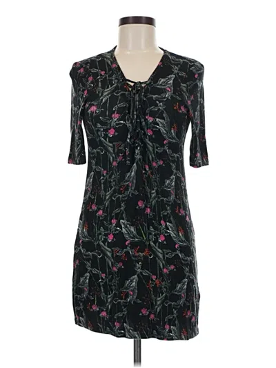 Pre-owned Topshop Casual Dress In Black