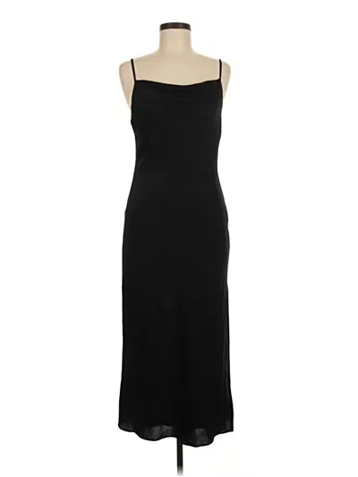 Pre-owned Topshop Casual Dress In Black