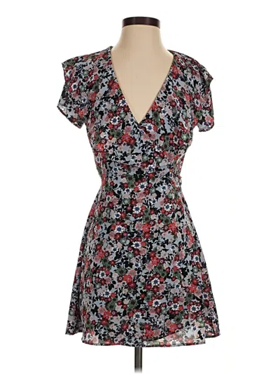 Pre-owned Topshop Casual Dress In Black
