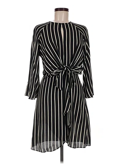 Pre-owned Topshop Casual Dress In Black