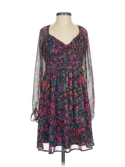 Pre-owned Topshop Casual Dress In Blue