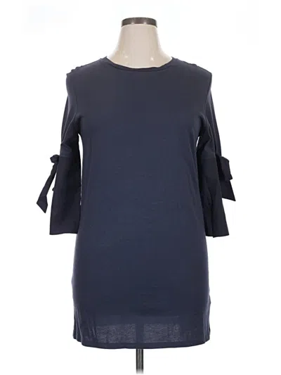 Pre-owned Topshop Casual Dress In Blue