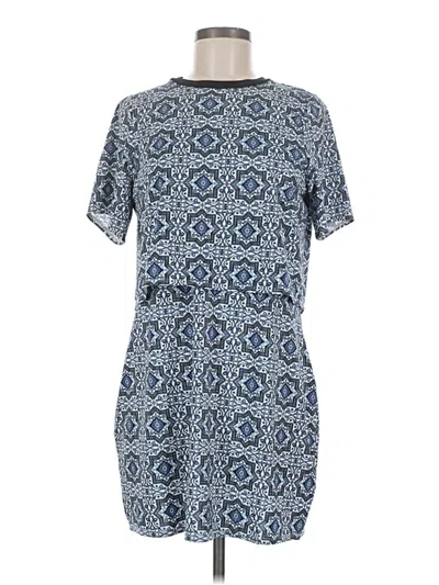 Pre-owned Topshop Casual Dress In Blue