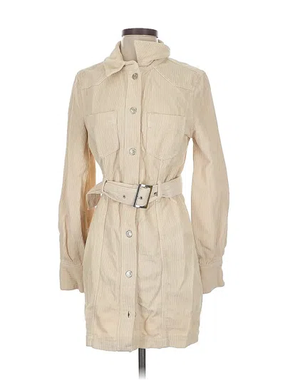 Pre-owned Topshop Casual Dress In Brown