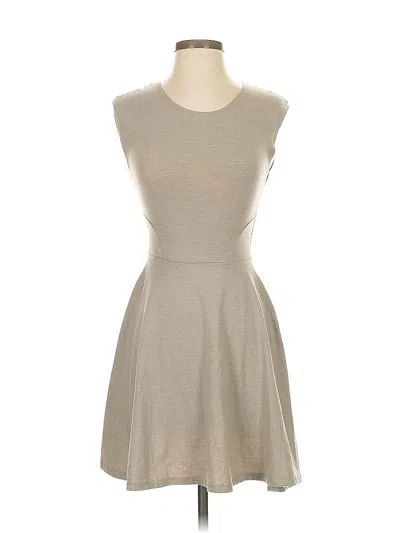 Pre-owned Topshop Casual Dress In Brown