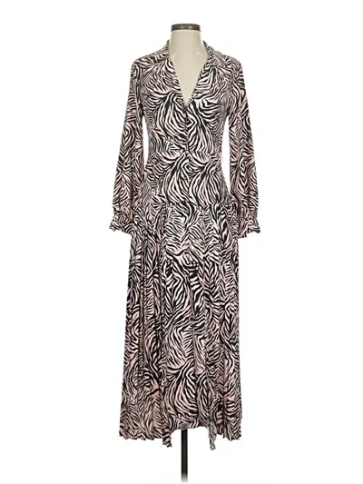 Pre-owned Topshop Casual Dress In Brown