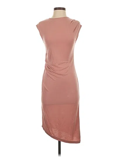 Pre-owned Topshop Casual Dress In Brown