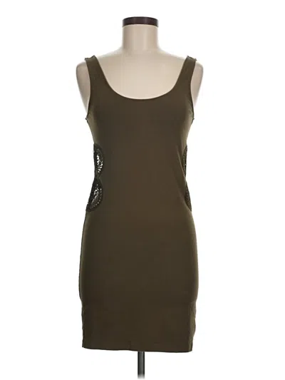 Pre-owned Topshop Casual Dress In Brown