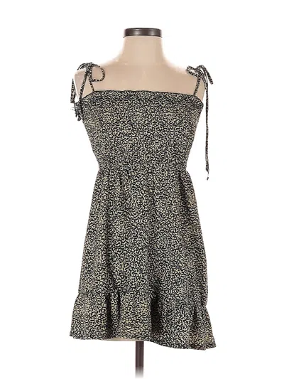 Pre-owned Topshop Casual Dress In Gray