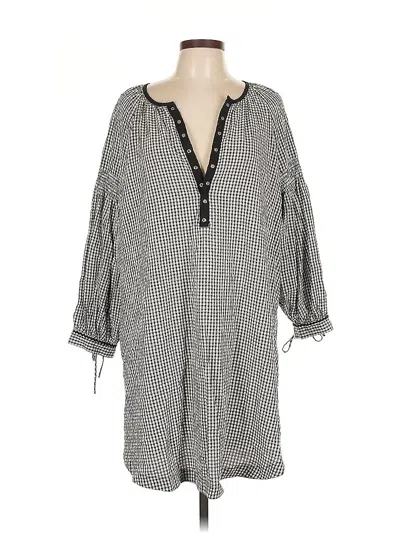 Topshop Casual Dress In Gray
